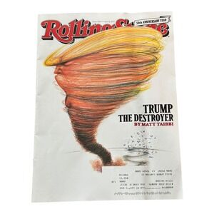 Rolling Stone Magazine April 6 2017‎ Trump The Destroyer Matt Taibbi 50th